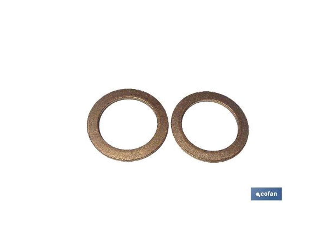 Anilha cobre 13x18x1,5 