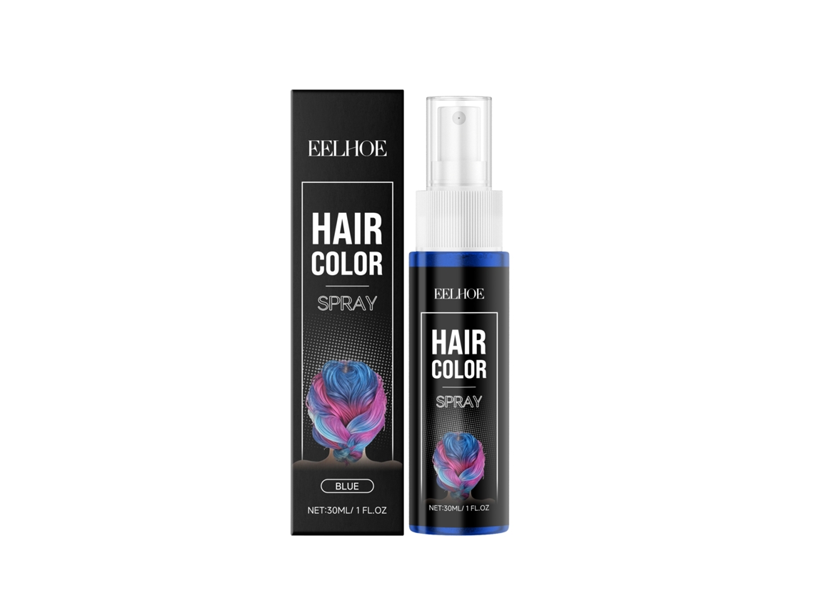 Tinta Temporária Azul para Cabelo Spray
