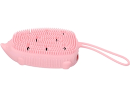 Escova De Silicone Esfoliante Dupla Face Para Banho