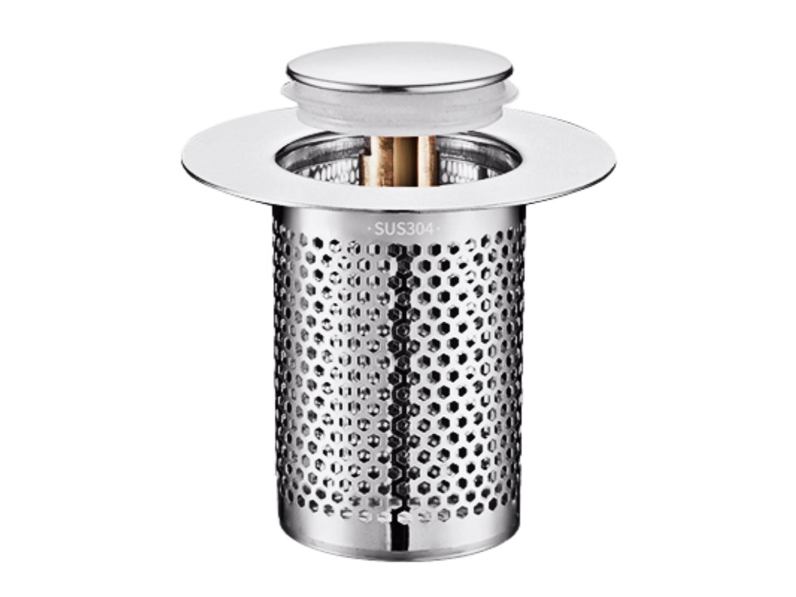 Filtro De Drenagem De Banheiro, Fácil De Usar, Plug And Play, O Núcleo Saltitante Pode Ser Removido, Adequado Para Cozinha, Banheiro-aquaforge
