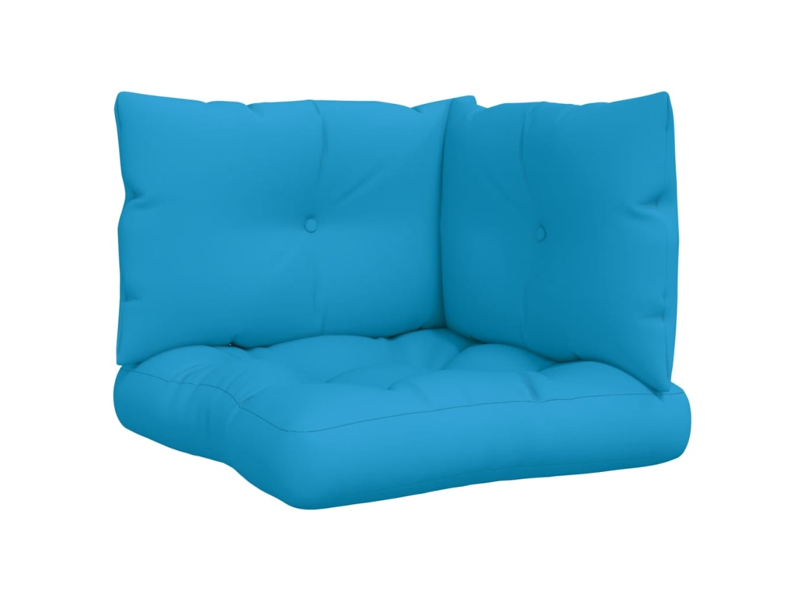Pallet Cushion, Pallet Cushions Vidaxl Azul Poliéster (n/a)