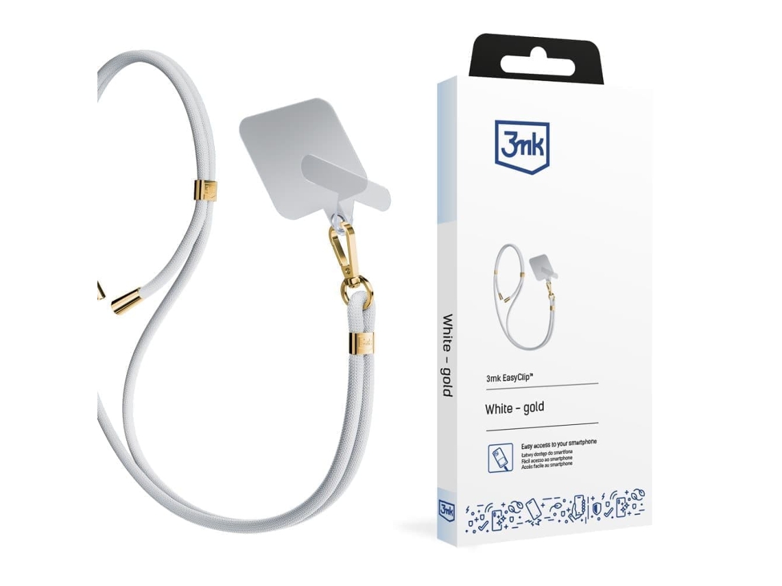Acessórios Branco (dourado) - 3mk Easyclip