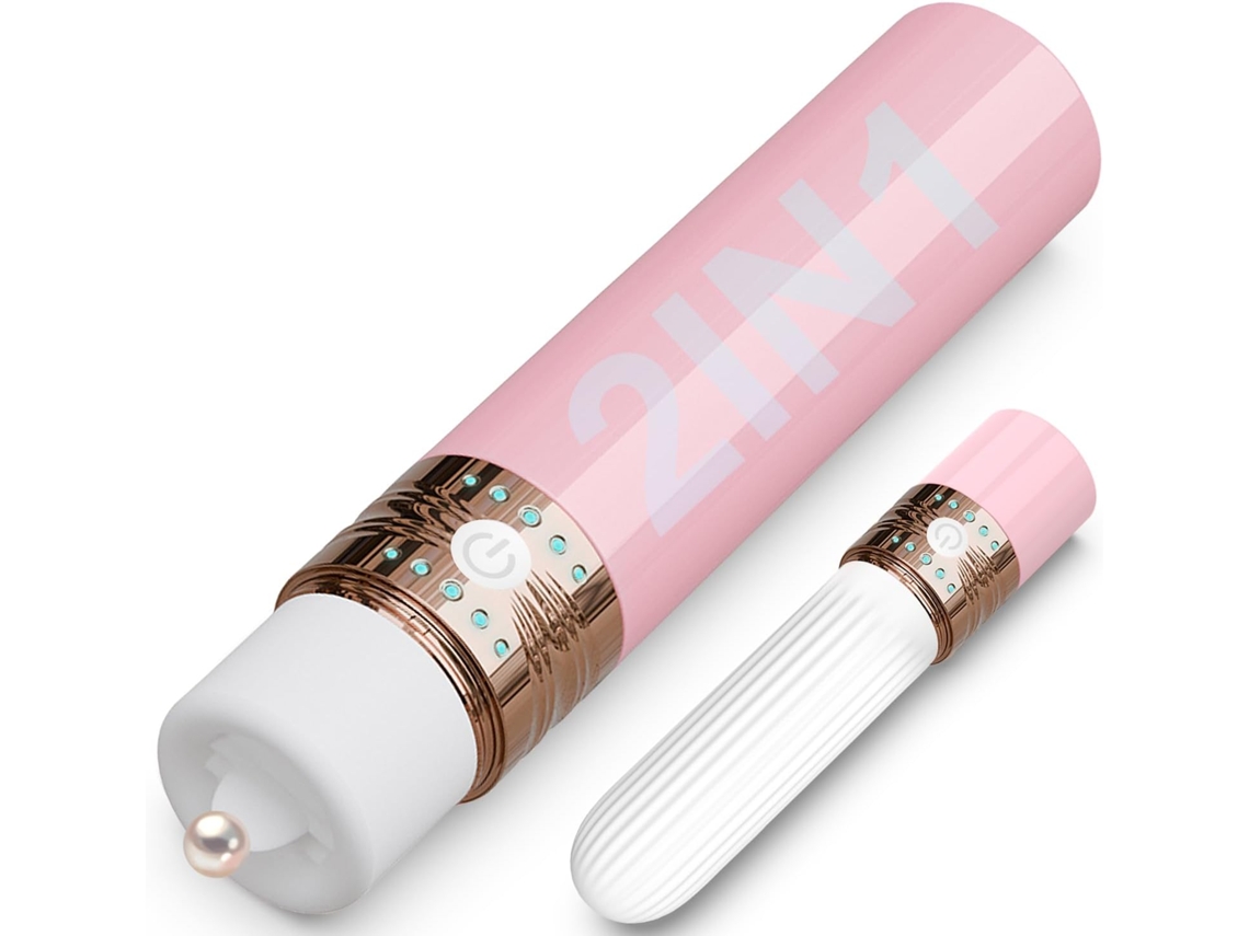 Mini Vibrador 2 Em 1 Com Lambidela E Vibração, Brinquedo De Dedo Para O Ponto G Com Potente Estimulação Clitoriana