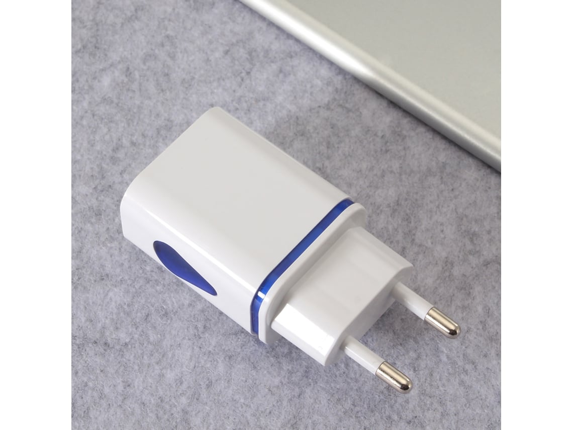 Carregador de Viagem EOOCOO (com dois USB, LED)