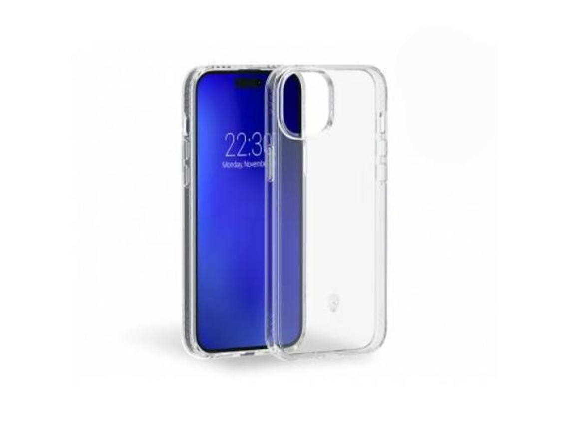 Capa para iPhone 15 FORCE CASE Plástico Transparente .