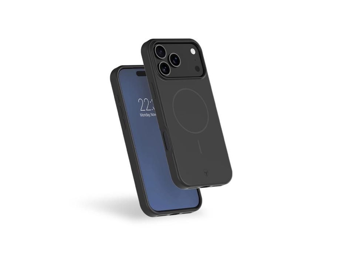 Capa Magsafe - Iphone 17 Pro Max - Silicone Reforçado - Preta