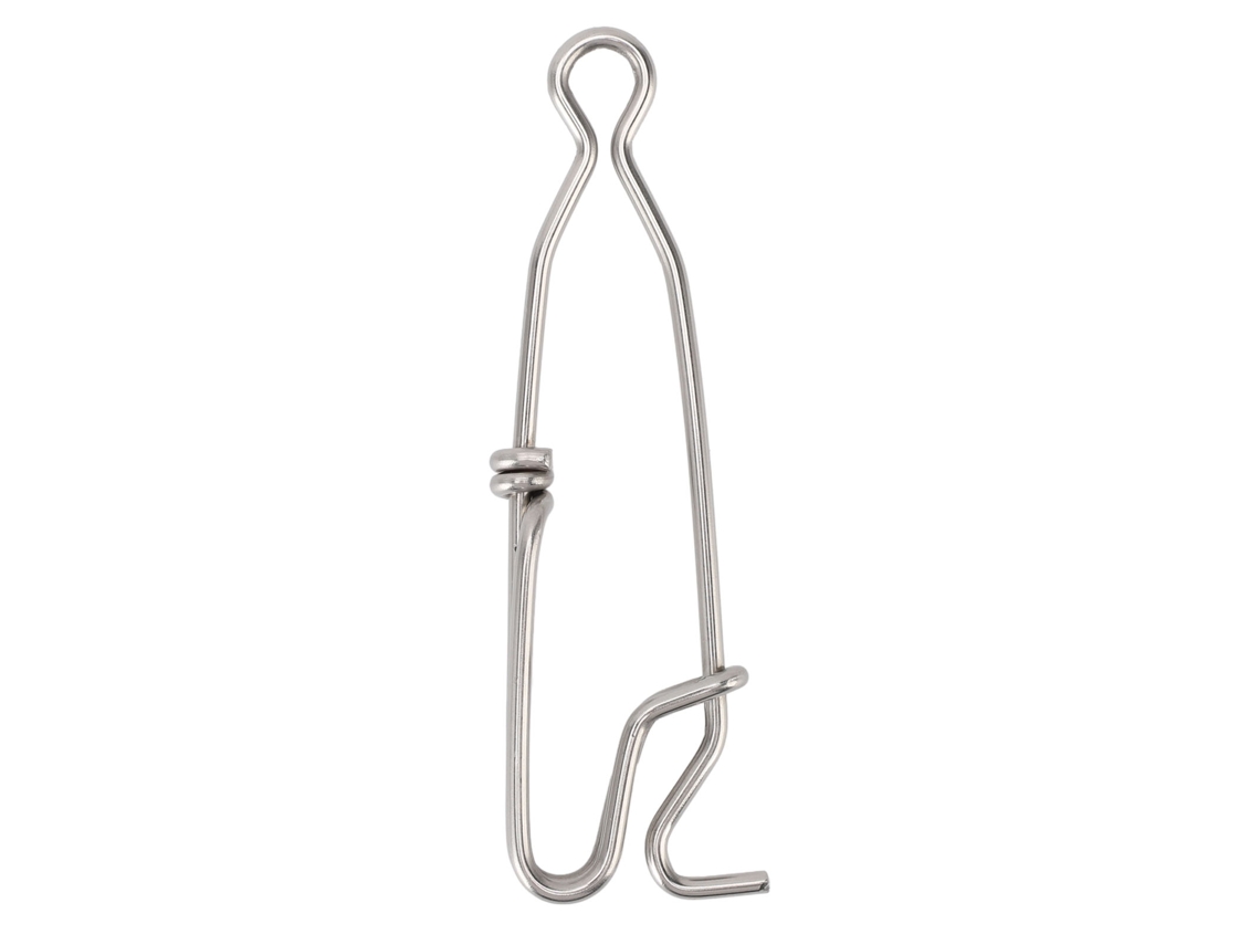 Clamp de Pesca 100mm Aço Inox 304 Snap Conector