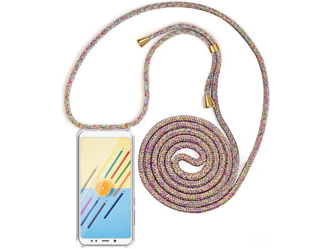 Capa Xiaomi Redmi Note 7 HONGWE. Com corda Transparente
