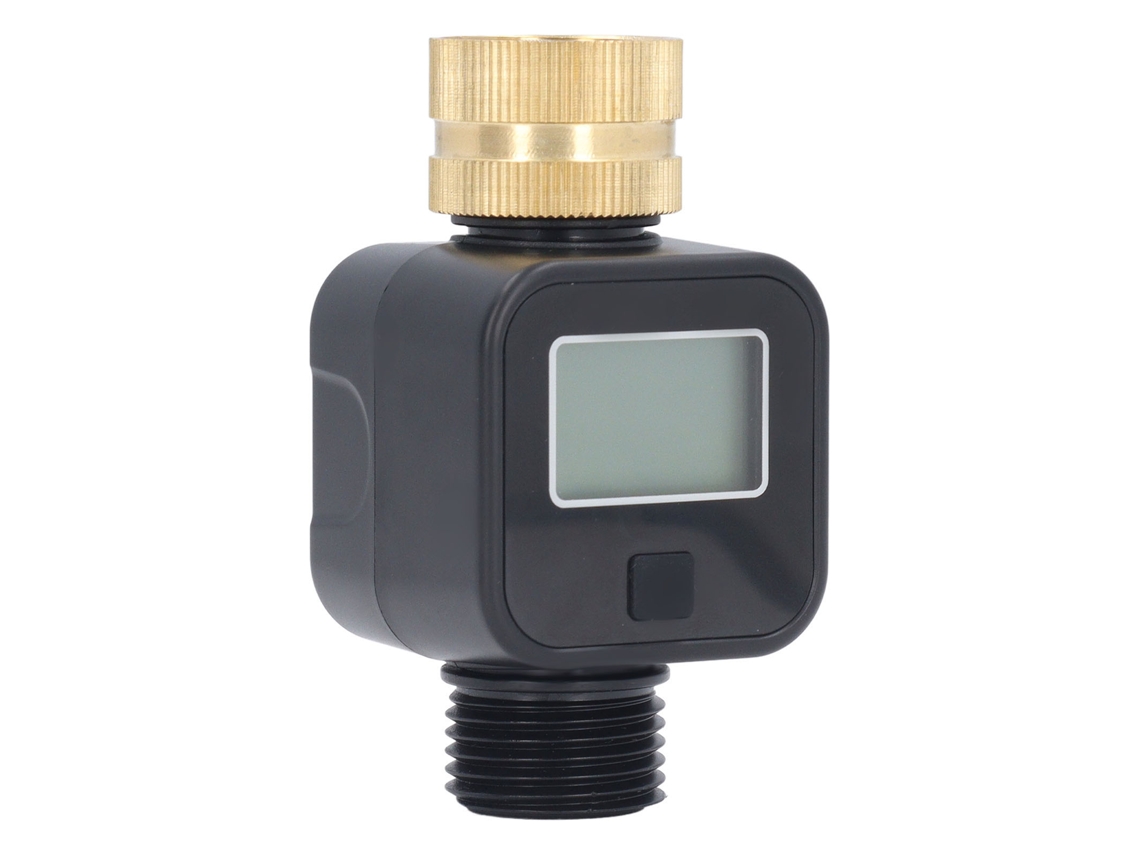 Laxiscreed Water Flow Meter Digital Com Contagem Automática E Display De Leitura Fácil