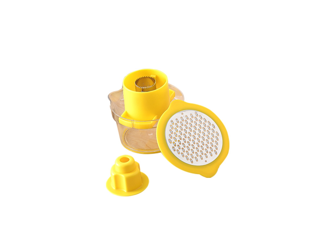 Descascador De Milho/ralador Frutas/vegetais Com Copo Medidor, Design Compacto, Base De Silicone Antiderrapante, Silencioso