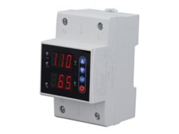 Protetor Inteligente De Tensão E Corrente Ajustável 80a Ac80-300v Com Reset Automático