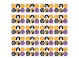 Conjunto De Adesivos De Halloween Para Decoração De Halloween Ly Ebike