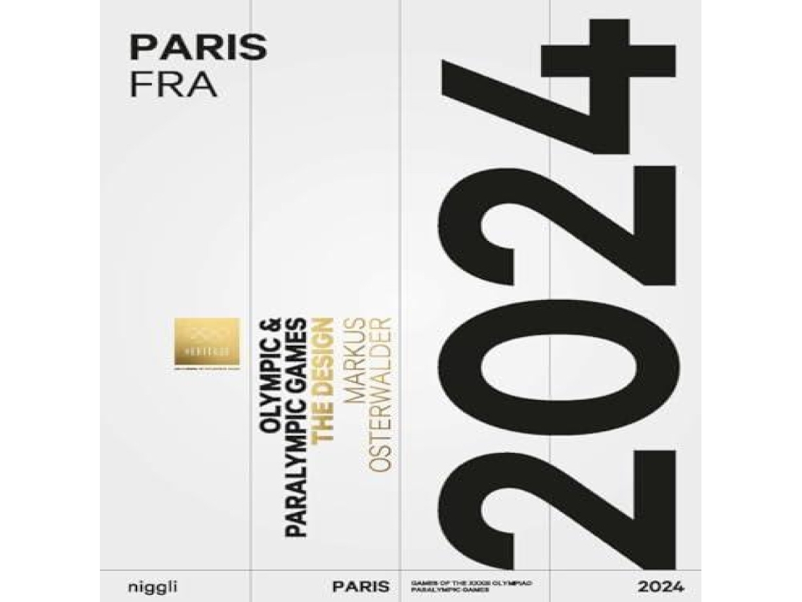 Livro Olympic Games Paris 2024 de Markus Osterwalder (Inglês)