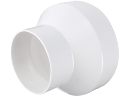 Adaptador De Ventilação Em Abs De 200 Mm Para 150 Mm, Conector Robusto Para Dutos.