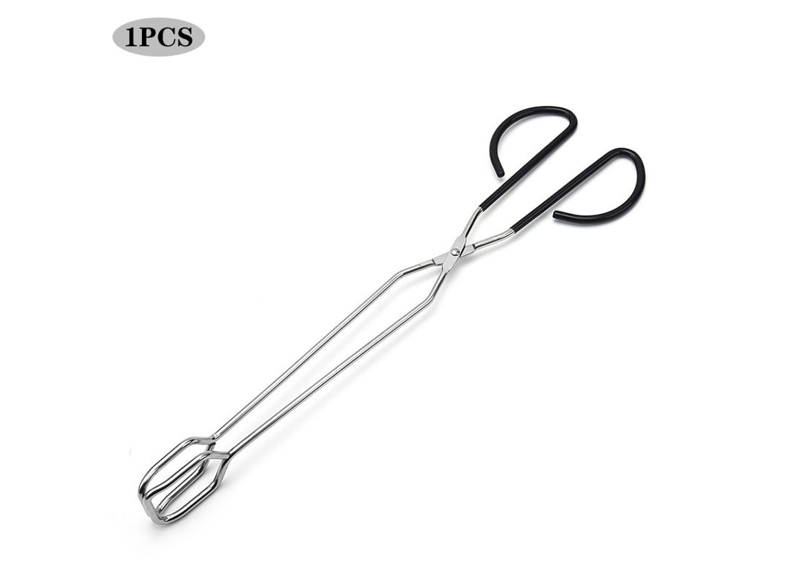 Alicate De Corte Extra Longo, 41 Cm, Em Aço Inoxidável, Para Grelhar, Utensílio De Cozinha.