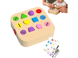 Brinquedo De Madeira Para Encaixar Formas