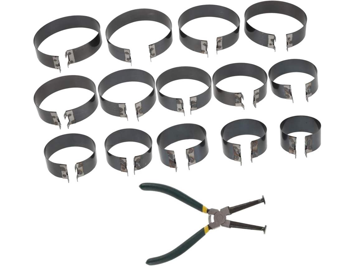 Kit De Ferramentas Para Reparo De Motor Automotivo Com Compressor, Anéis De Pistão E Pistão Inclusos Para Carros.