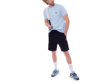 Bermuda de Homem LYLE AND SCOTT Algodão Preto (M)