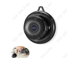 Câmara de rede WiFi vigilância doméstica HD visão noturna Câmara de segurança máquina de cartão mini Câmara vigilância multiângulo TECH DISCOUNT