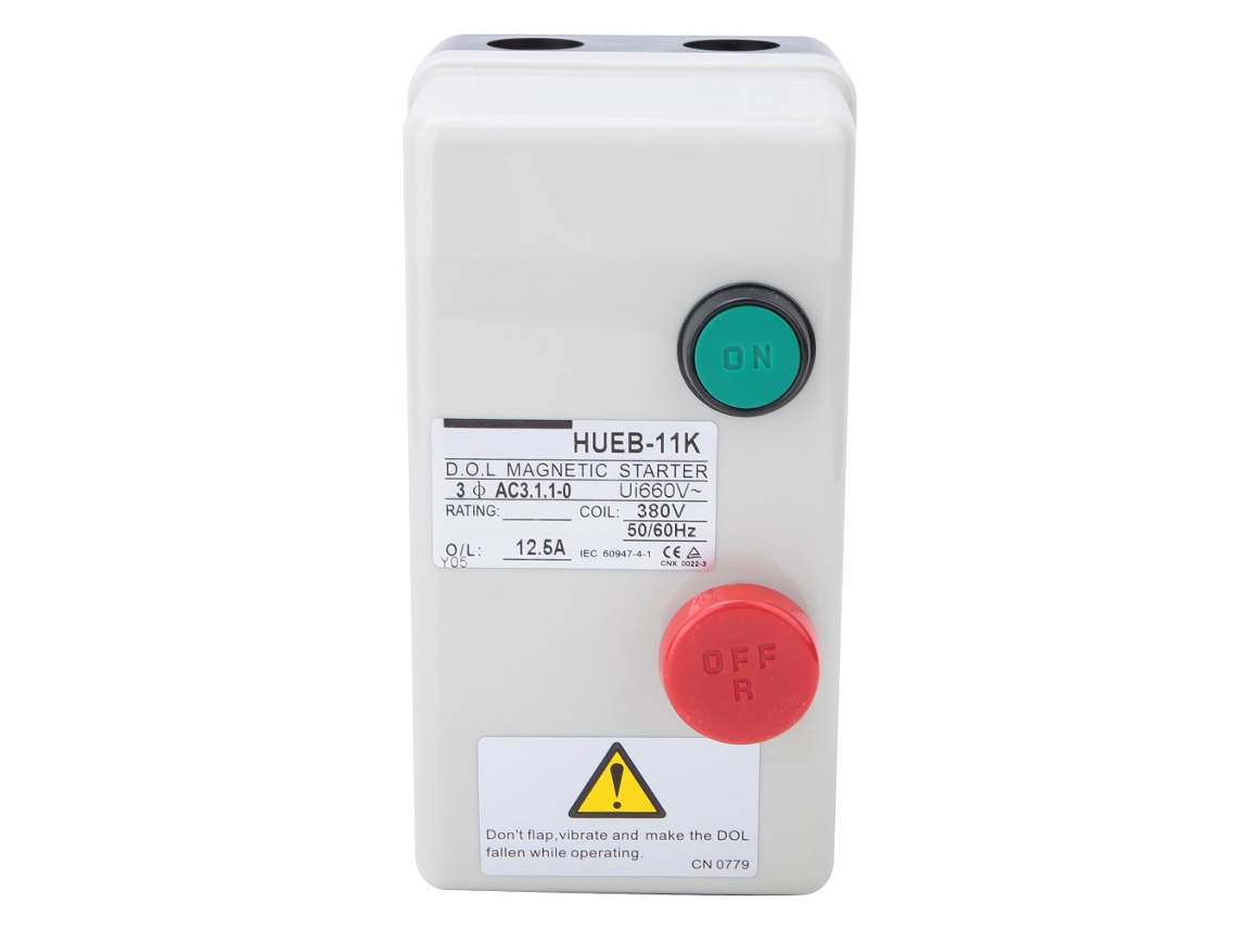 Arranque Direto Manual Irreversível Motor Estrela Magnética 11k 380V | S/MARCA