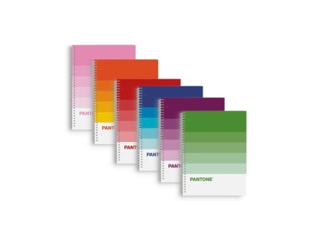 Livro Paq/6 Bloc Microperforado Pantone Speaks A4 80h 90g Cuadrícula 5x5 Colores Surtidos De Desconocido (espanhol)