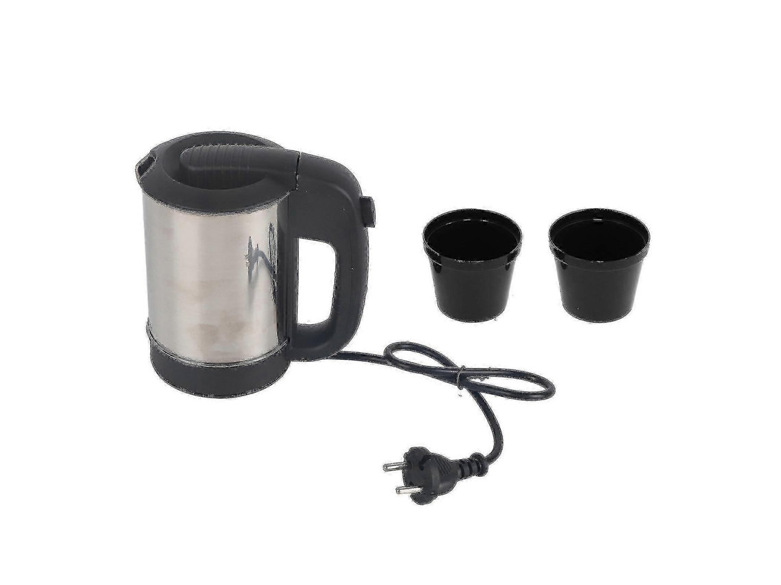 Lurelia Chaleira Elétrica Mini 0,5 L, Aço Inoxidável, Desligamento Automático, Portátil, Chaleira De Viagem, 220 V (ue)