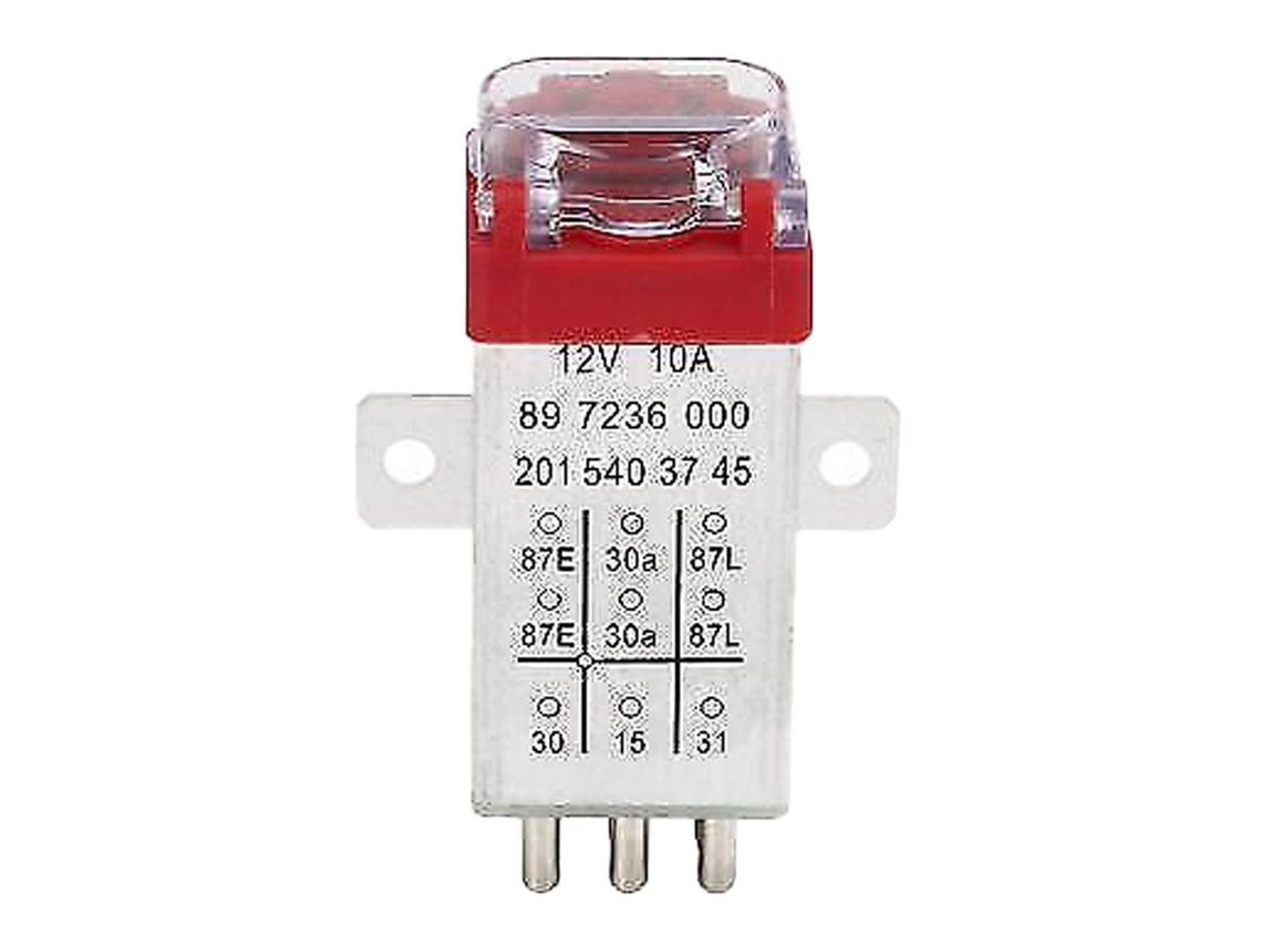 Relé De Sobrecarga 9 Pinos 12v Para Carro Com Abs - Proteção Estável E Profissional