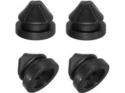 Conjunto de 4 peças Bucha Borracha para carcaça de admissão do motor