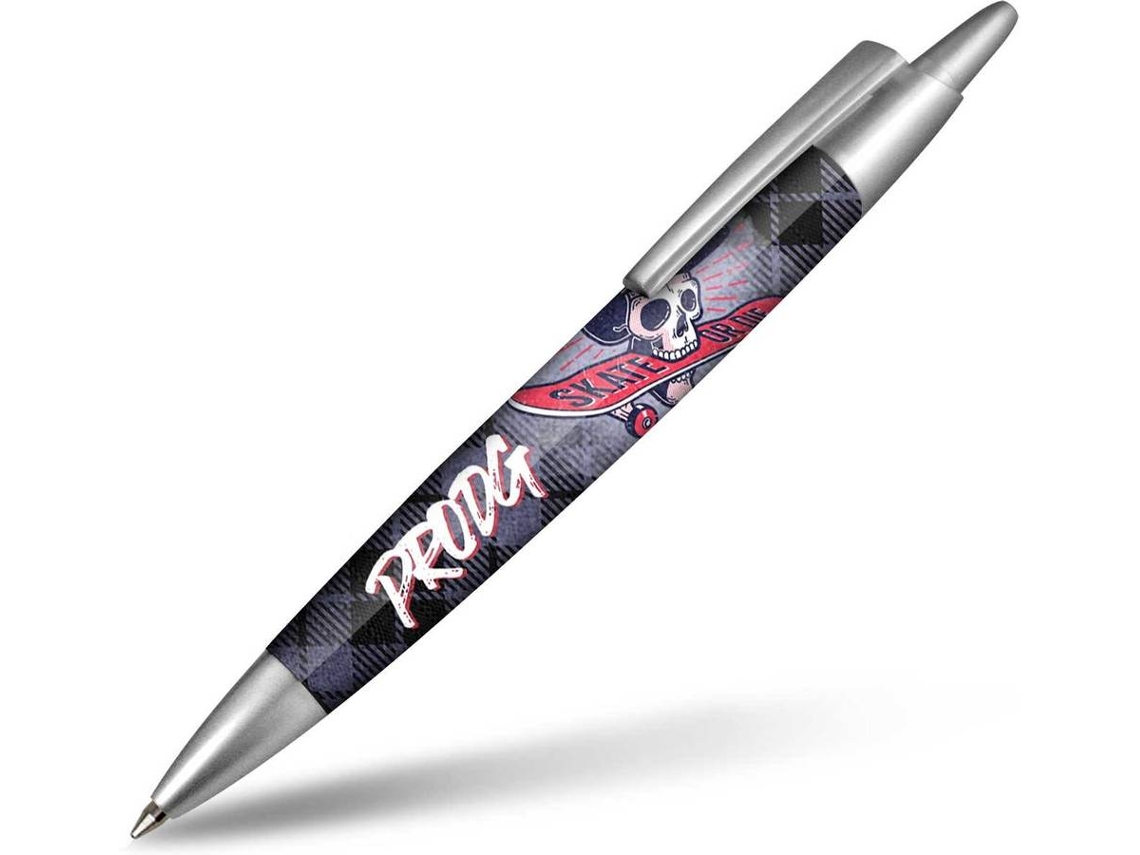 Caneta PRODG Skull (Cinzento)