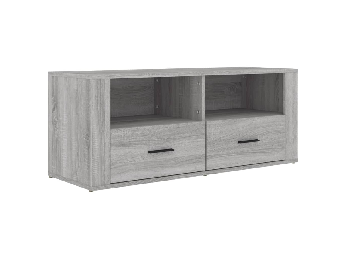 Tv Cabinet, Tv Cabinets Vidaxl Cinzeto Madeira Processada (n/a)