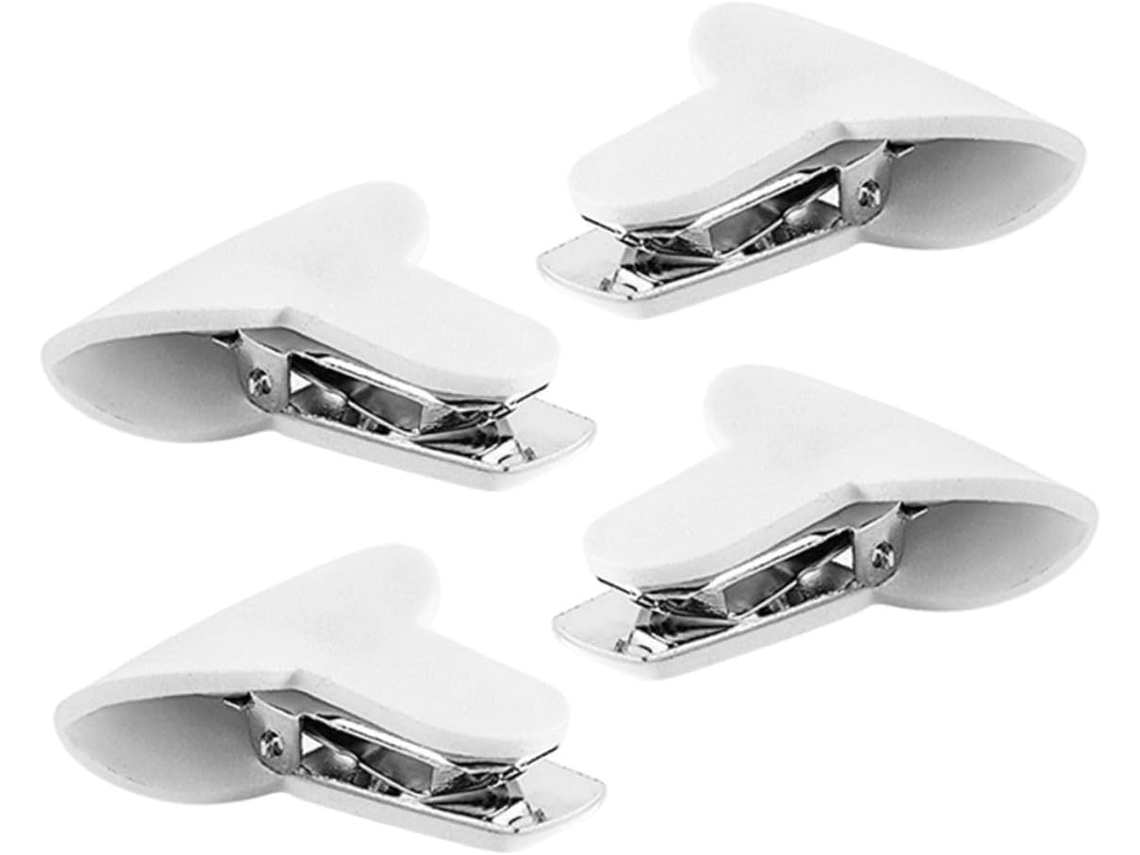 Conjunto De 4 Prendedores Antiderrapantes Para Fixar Colchas E Lençóis, Práticos E Leves, Ideais Para Cobertores E Camas