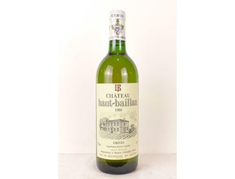 Vinho Branco CHÂTEAU HAUT-BAILLAN 1988 (75 cl - 1 unidade)