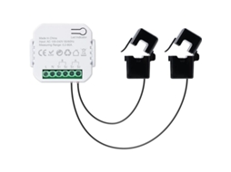Medidor De Energia Inteligente Wifi, 80a Ca 100 240v Wifi, Medidor De Energia Residencial Compatível Com Tuya Smart Life Slowmoose
