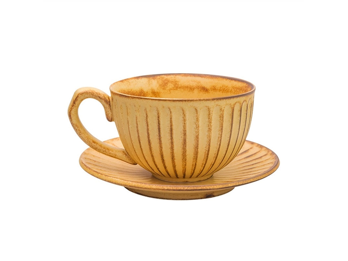 Xícara De Café E Pires Porcelana Fina, Estilo Europeu, Xícaras Para Latte, Chá, Da Manhã Requintada, Presente Filho, Casal Aquaforge