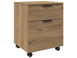 File Cabinet, File Cabinets Vidaxl Marrom Madeira Processada (n/a)