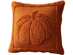 Capas De Almofada Bordadas Com Tema De Halloween, Laranja, 45x45 Cm |