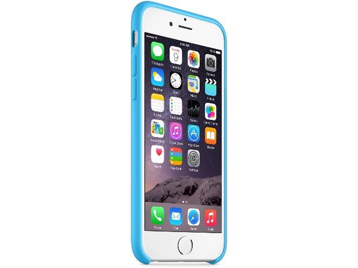 Capa APPLE Iphone 6 de silicone Azul