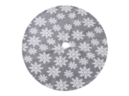 Tapete de Árvore Natal com Flocos de Neve LAXISCREED