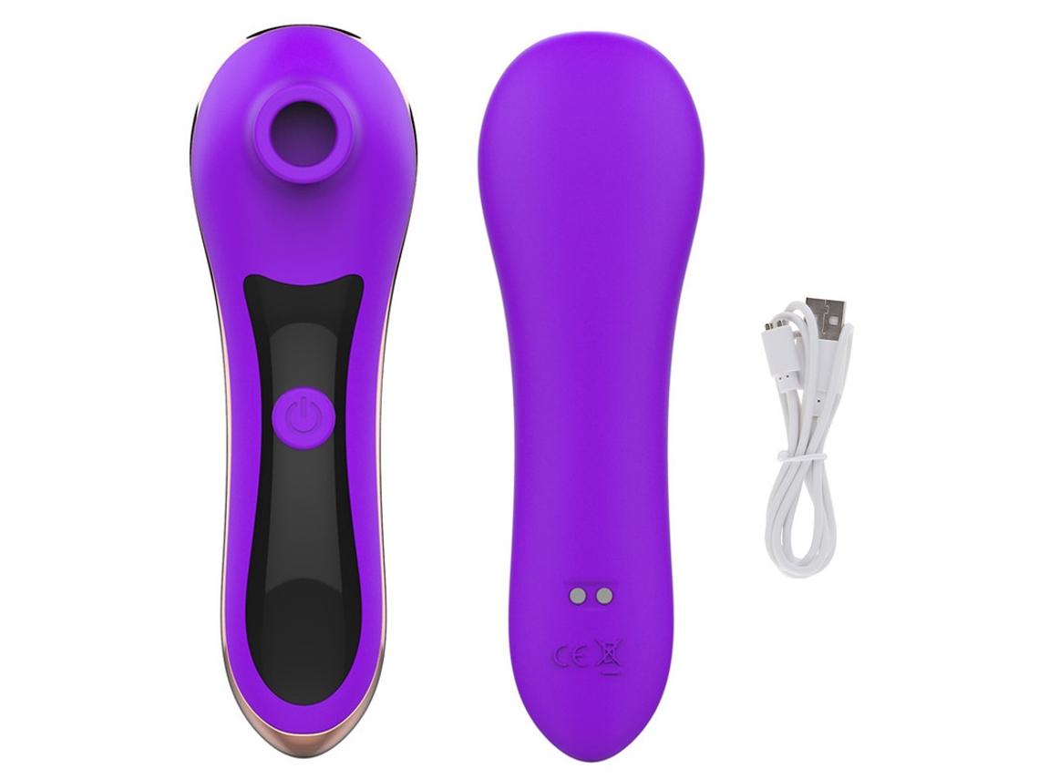 Mini Vibrador De Silicone Macio Para Suco Para Mulheres (roxo)