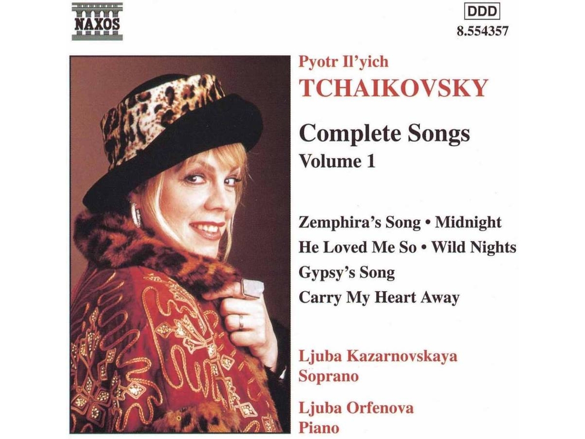 CD Kazarnovskaya,Ljuba - Komplette Lieder Vol.1 (1CD)