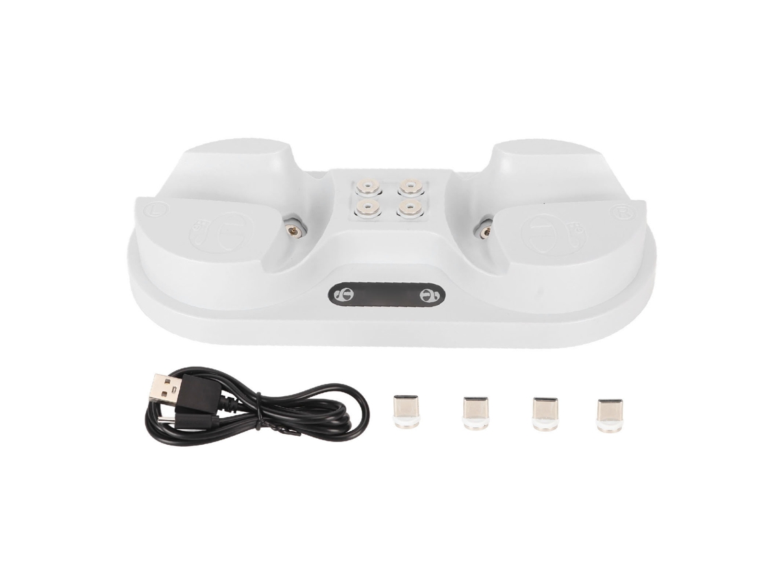 Estação de Carregamento Ps5 Vr2 EOOCOO (carregamento Magnético de Controle Duplo com Indicador Led)