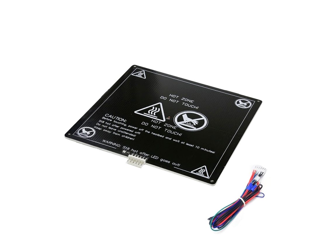 Plataforma De Impressão 3d Filme Mk3 Folha De Aquecimento Para Impressora 3d Folha De Alumínio Reutilizável E Durável Para Vários Filamentos Slowmoose