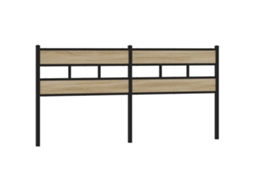 Headboard, Headboards Vidaxl Marrom Ferro (180 Cm)