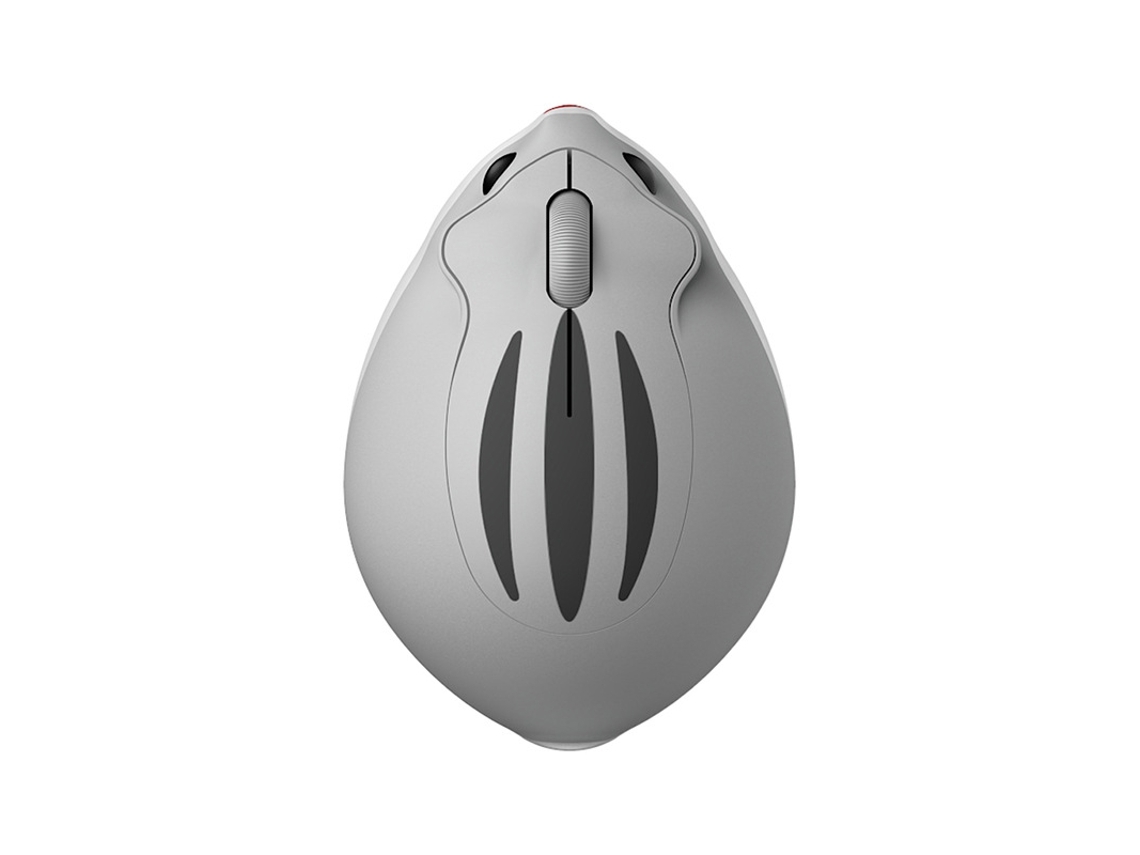 Rato Ergonómico 2.4g Bluetooth 1600dpi Rosa