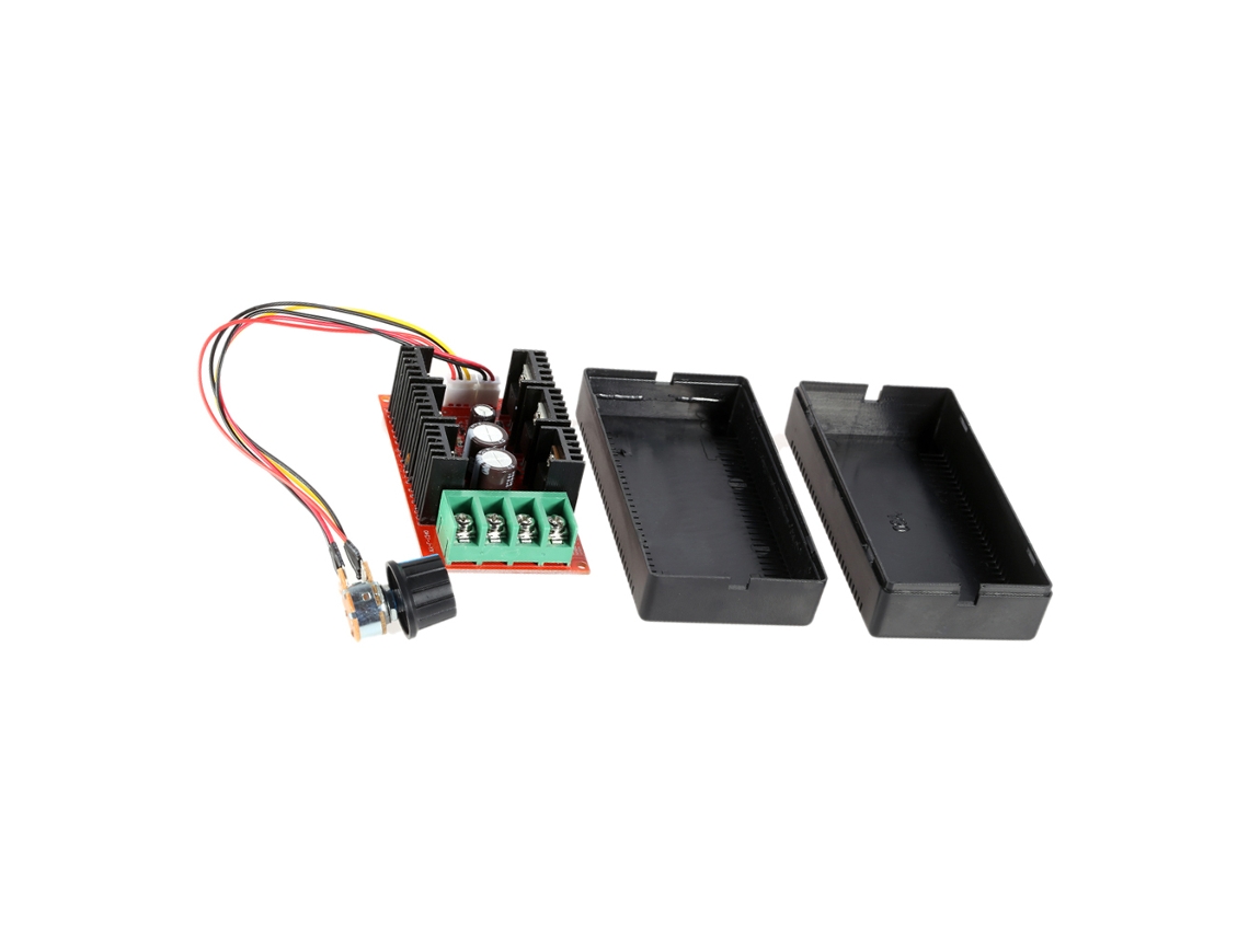 Controlador De Velocidade Para Motor Dc Laxiscreed Com Regulação De Voltagem Ajustável E Controlo Pwm
