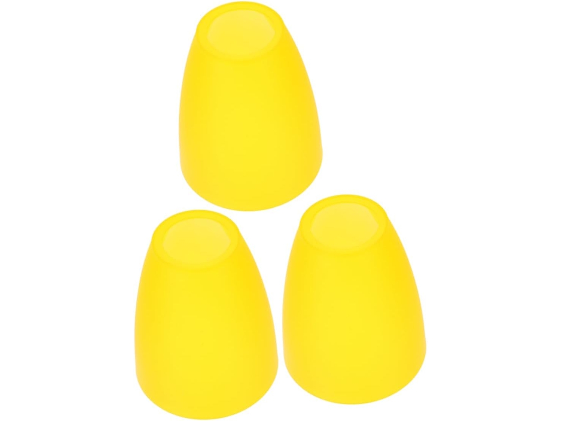Conjunto de 3 Peças de Abajur Pequeno para Quarto, com Cúpula Plana em Formato de Cavalo para Luminárias com Múltiplas Lâmpadas. SFUSHOS