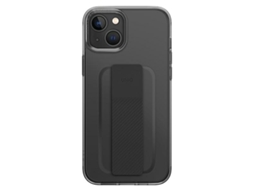 Capa Vapor para iPhone 14 UNIQ Pele Sintética Cinzento