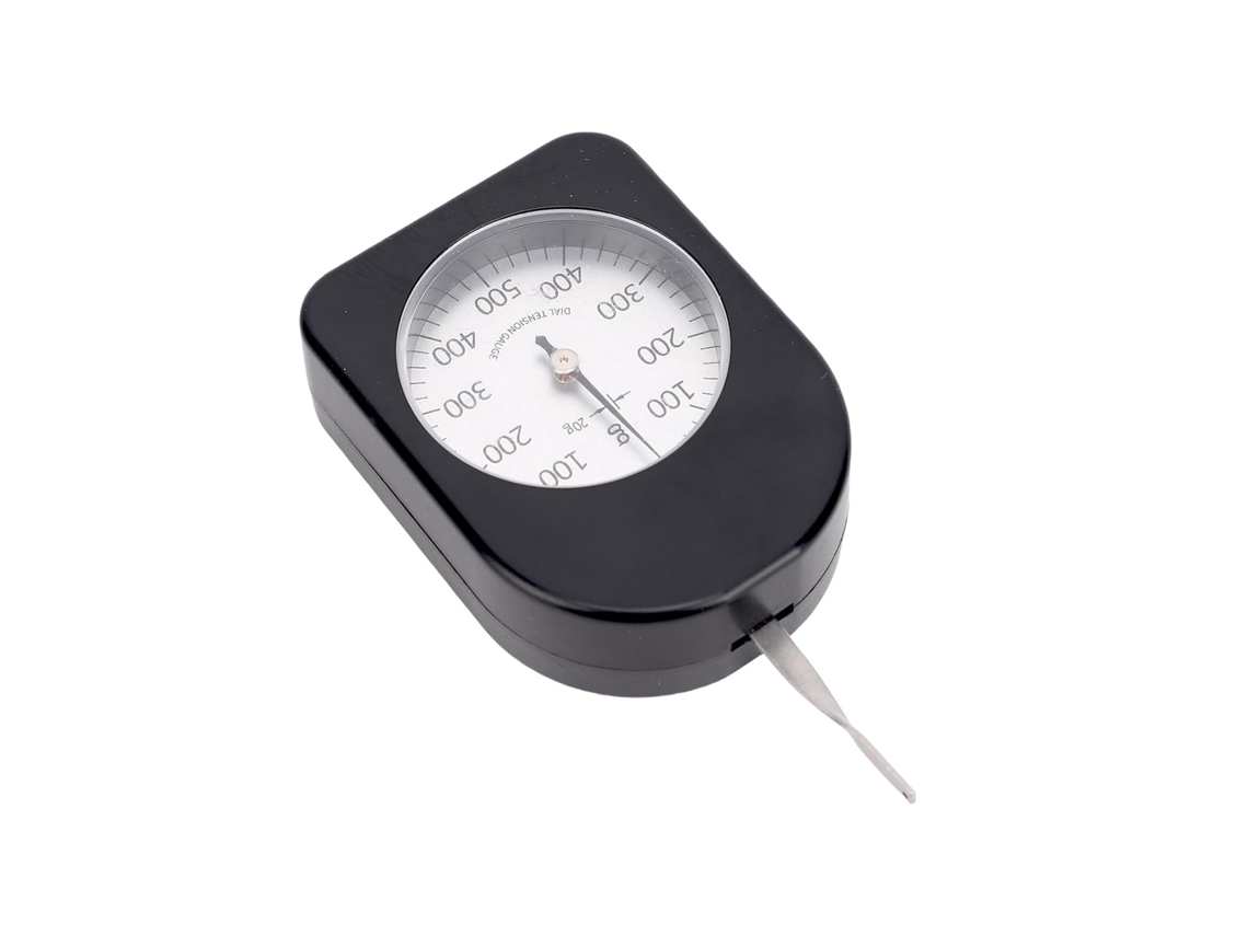 Medidor de tensão por ponteiro 100-500g, testador eletrônico Molas