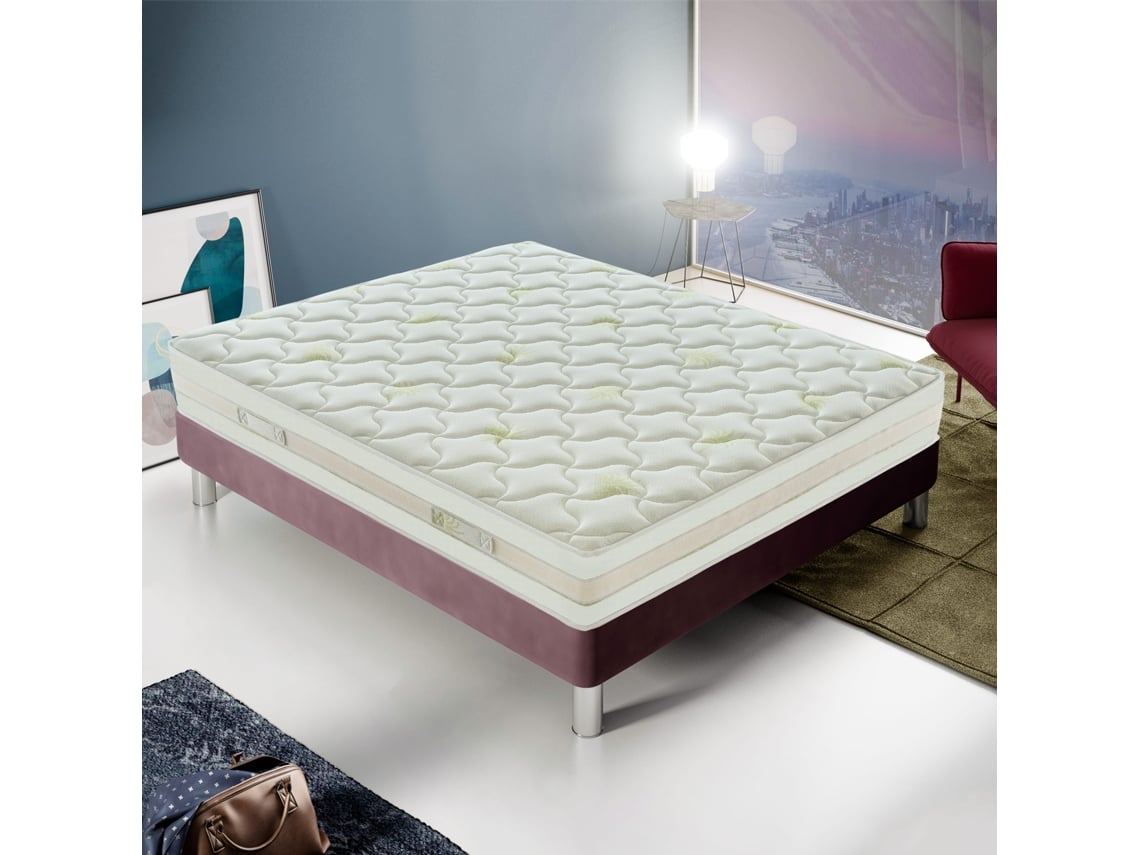 Colchão Ilovesleep Ibiza ( 150x200x25 Cm, Espuma Hr + Viscoelástica)