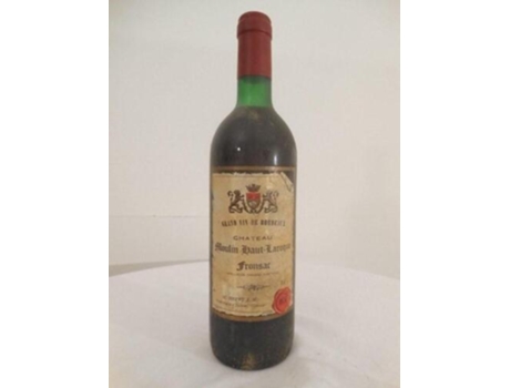 Vinho Tinto CHÂTEAU MOULIN HAUT-LAROQUE 1978 (75 cl - 1 unidade)